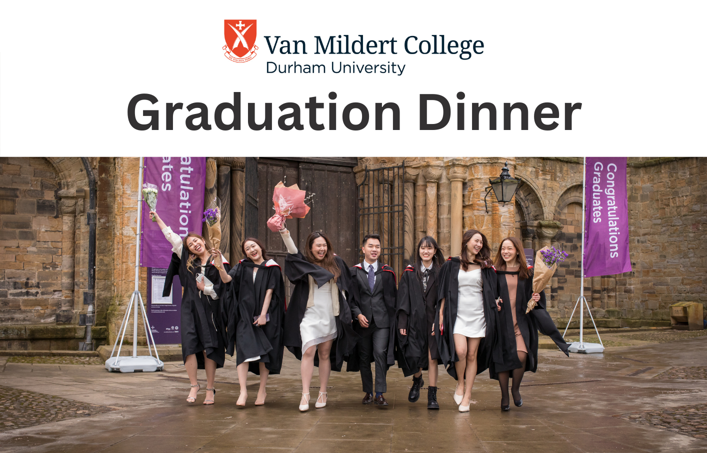 Van Mildert Graduation Dinner 5 July 2023