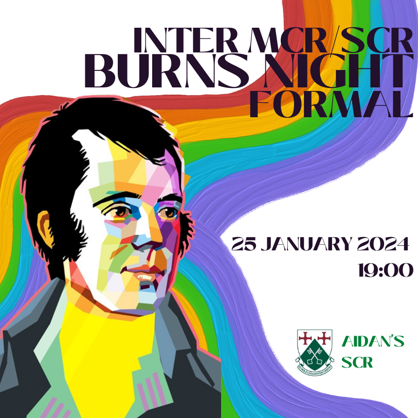 St Aidan's College | Inter MCR/ SCR | Burns Night Formal