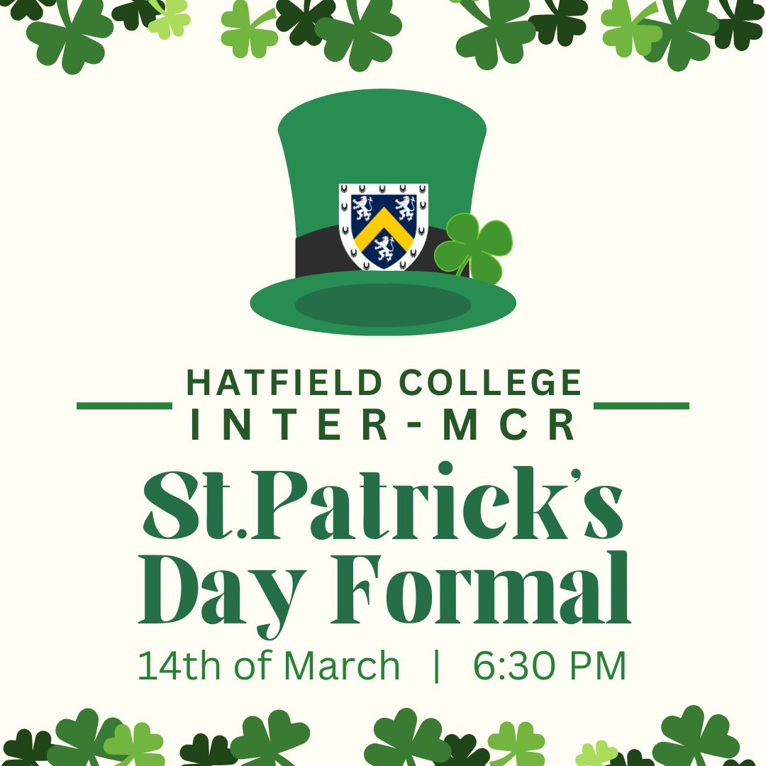 Hatfield College Inter-MCR Formal - 14 March 2024