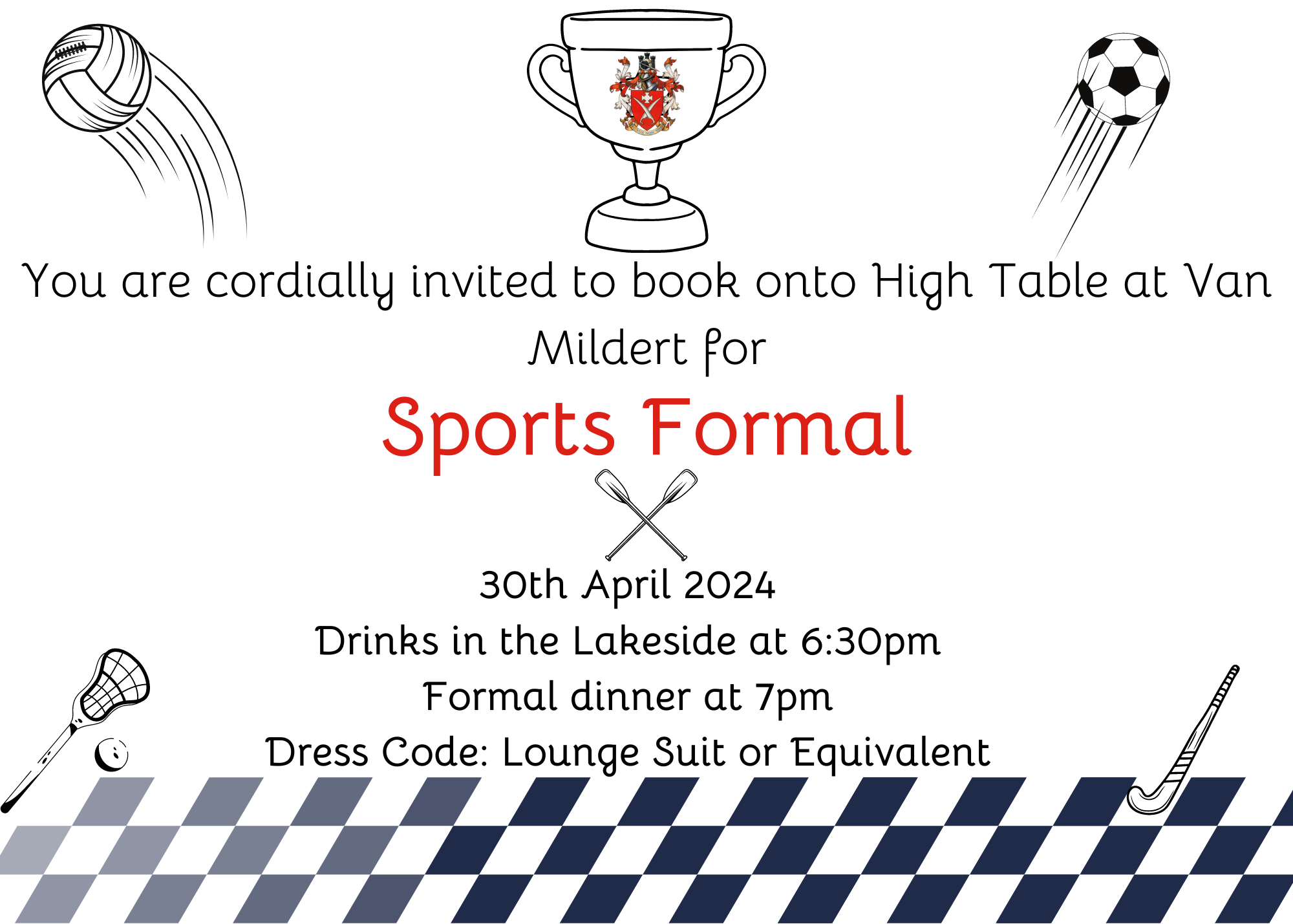 Van Mildert Sports Formal 2024