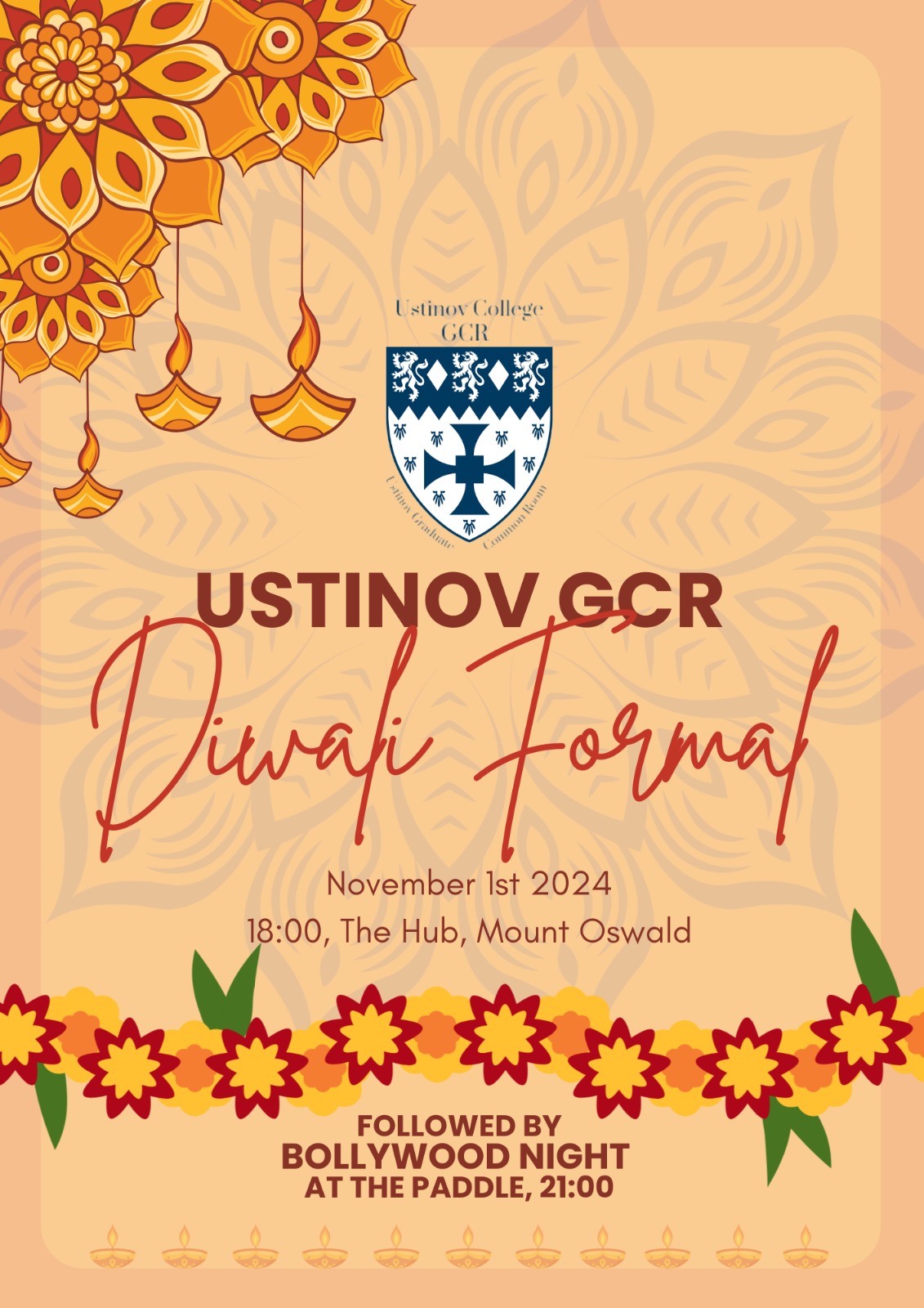 Ustinov GCR Diwali Formal