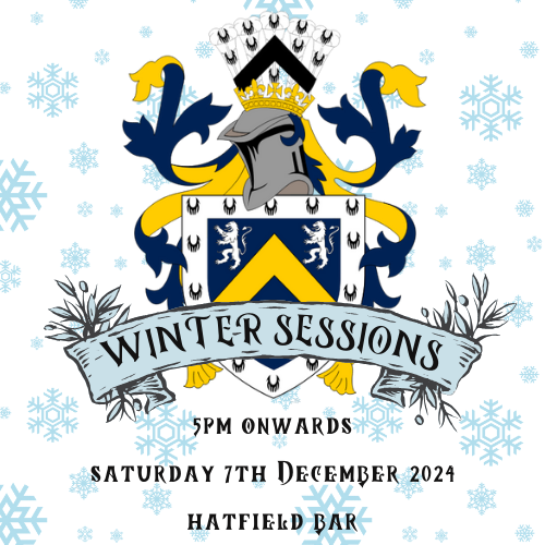 Winter Sessions - Saturday 7th December at Hatfield College - All Welcome