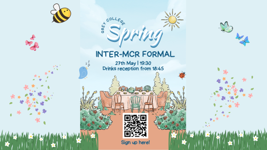 Grey College Inter-MCR Informal Formal Summer Party