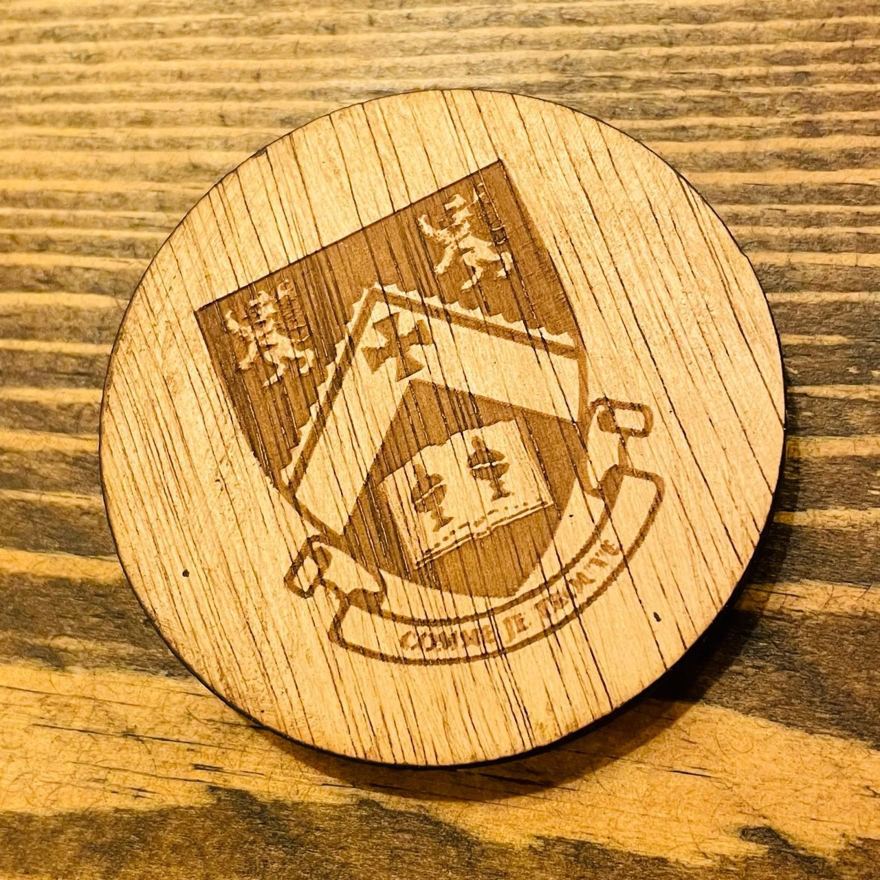 Josephine Butler College magnet (wood)