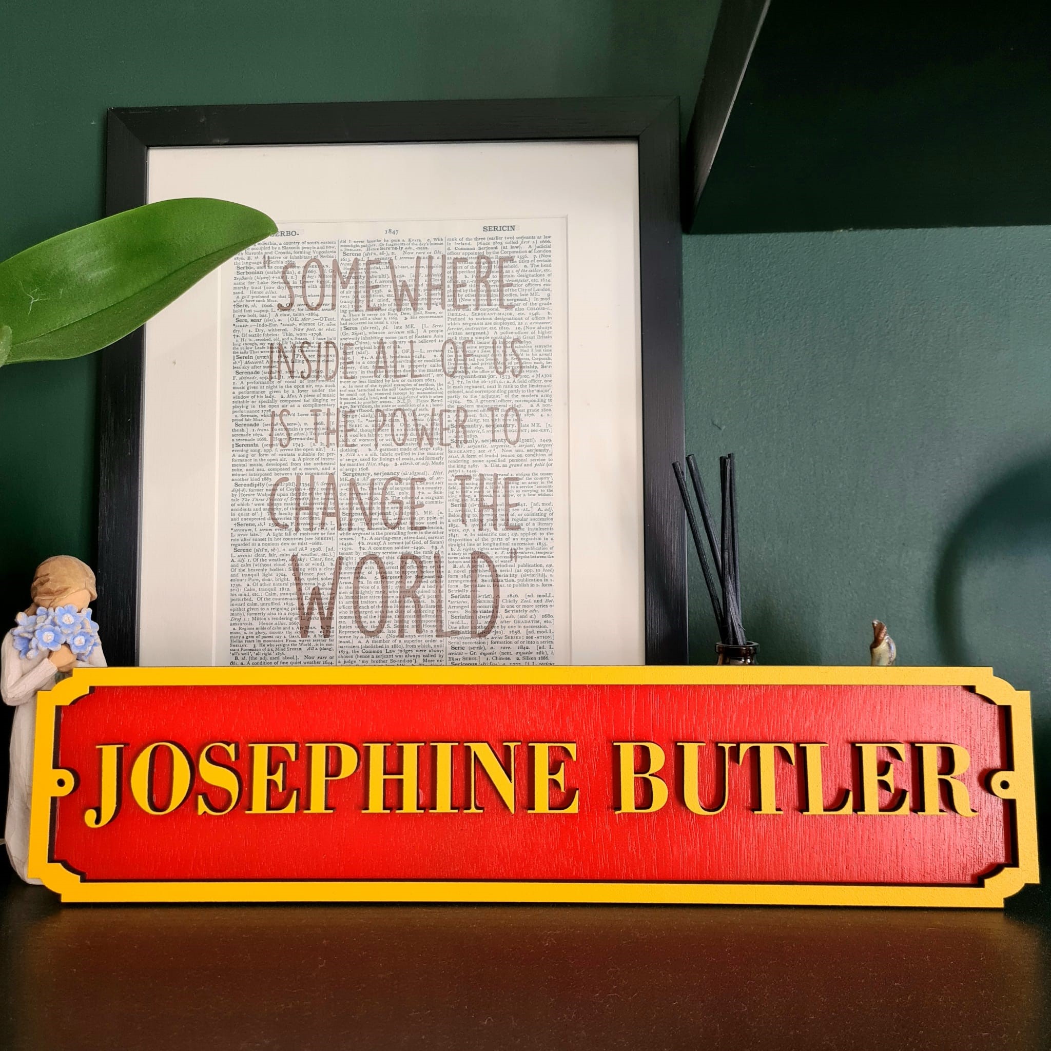 Josephine Butler College railway sign