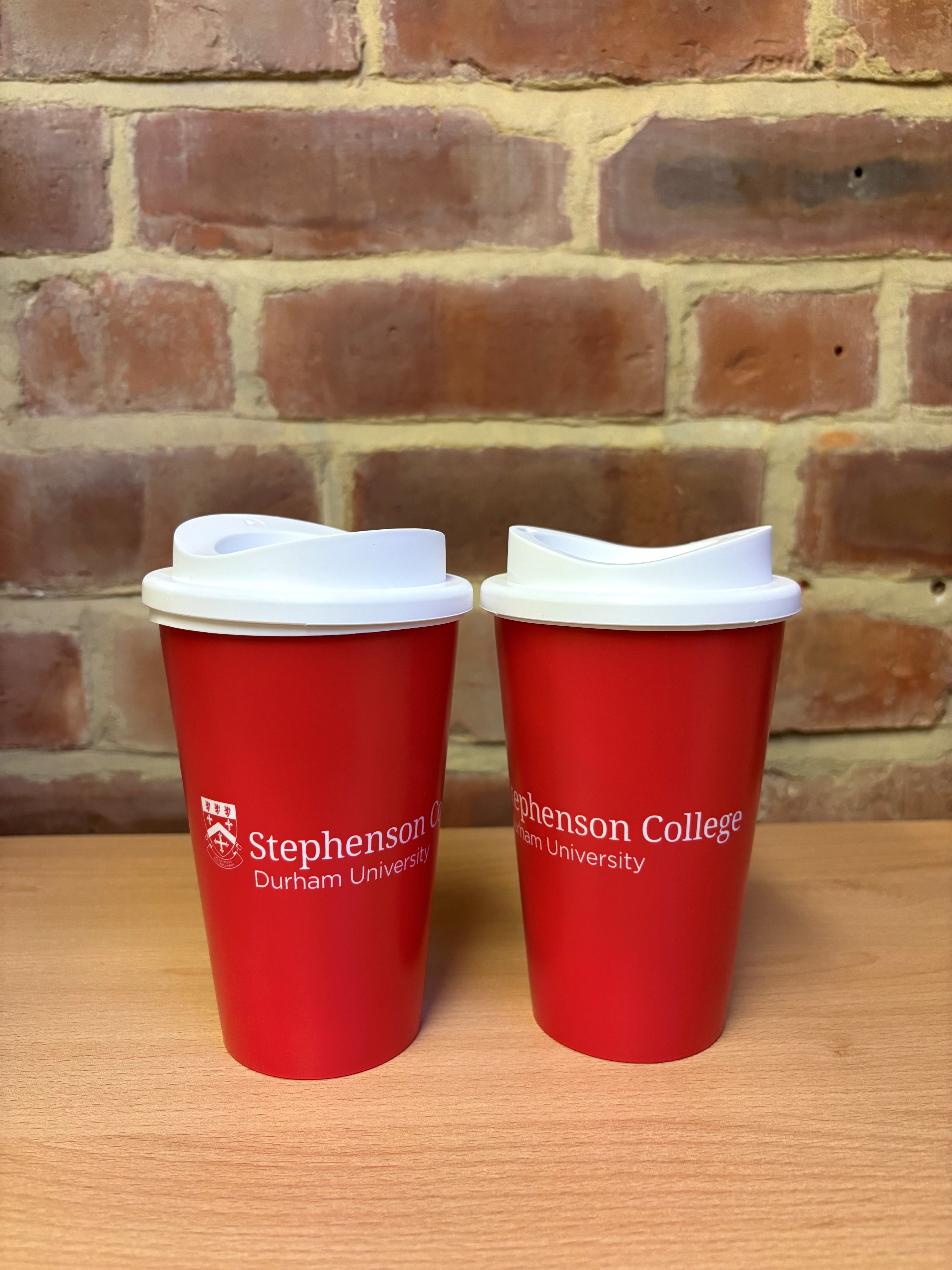 Stephenson College Red Travel Cup