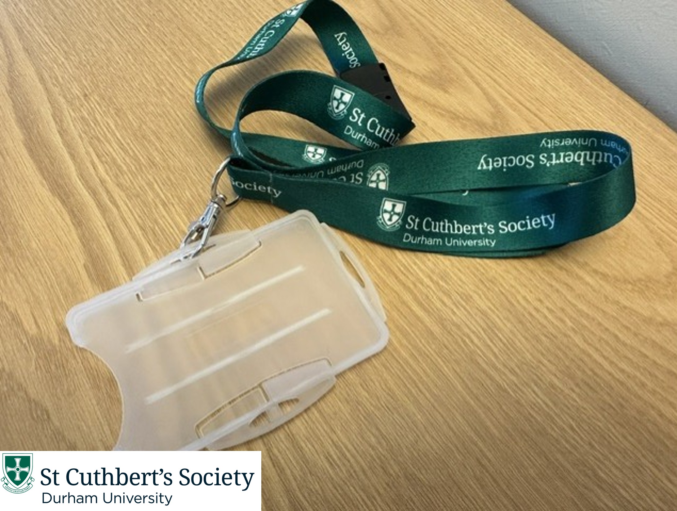St. Cuthberts Society Lanyard (Bright Green)