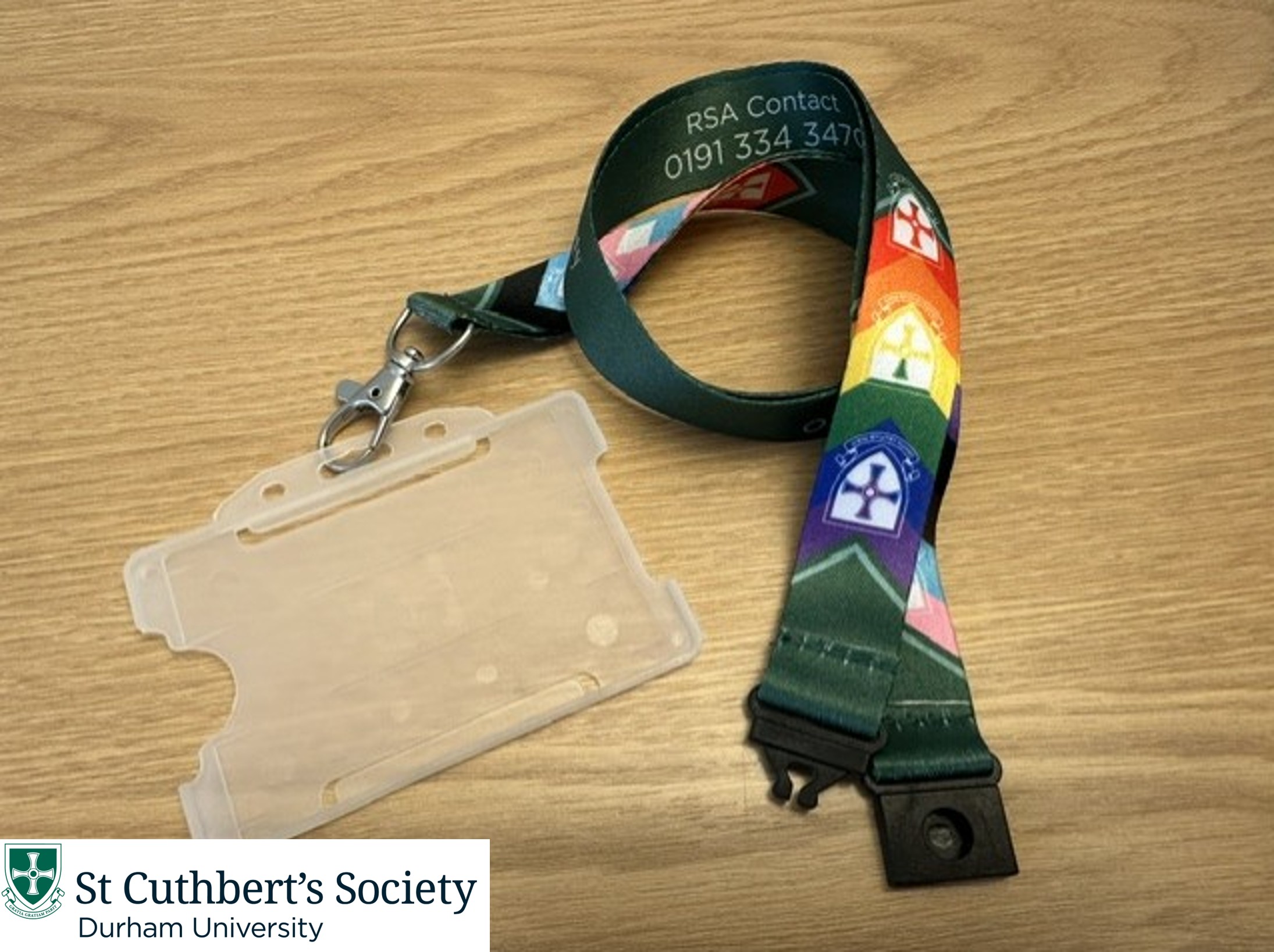 St. Cuthberts Society Lanyard (Pride)